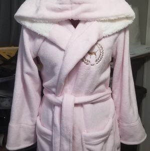 Pink VS Bling Sherpa Robe